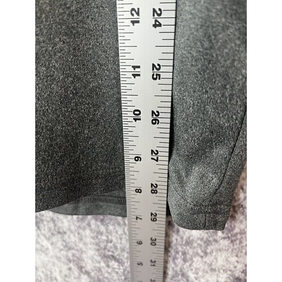 Under Armour Grey Black Training Shirt Top Tee Tank Men's Sport Loose Fit Medium - Picture 8 of 12